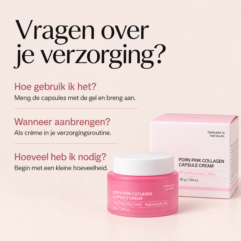 Noveau™ PDRN Roze Collageen Capsulecrème