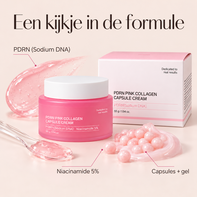 Noveau™ PDRN Roze Collageen Capsulecrème