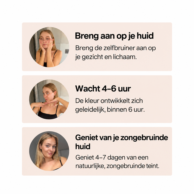Noveau™ – Sunkissed Zelfbruinerset