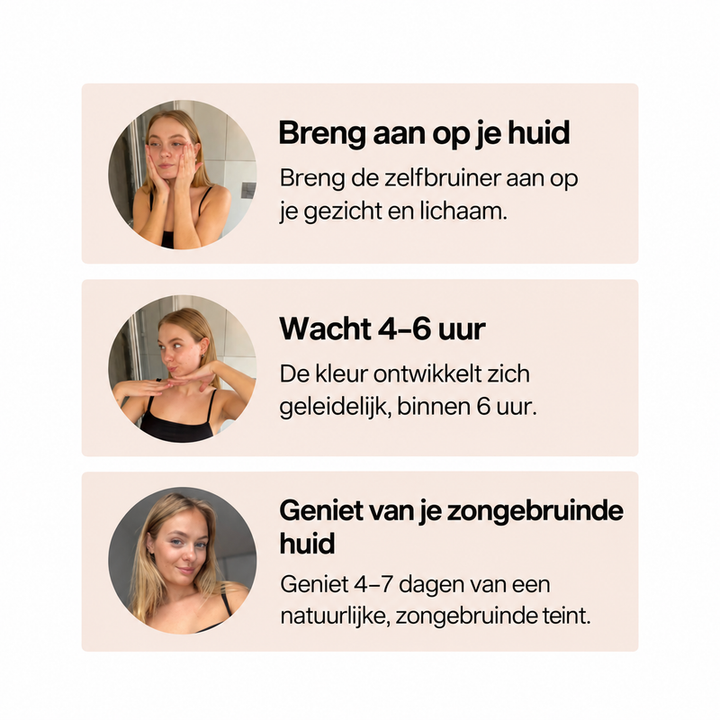 Noveau™ – Sunkissed Zelfbruinerset