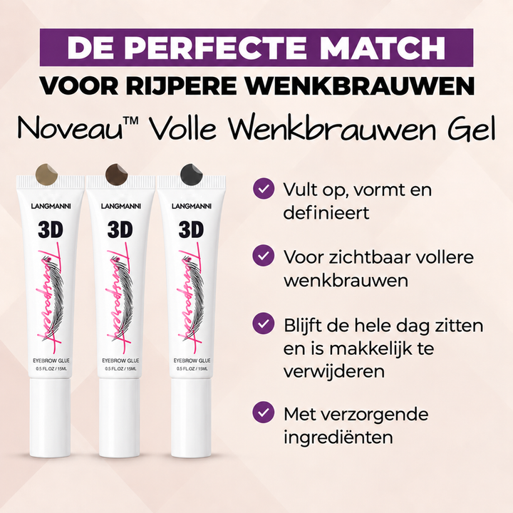 Noveau™ Volle Wenkbrauwen Gel