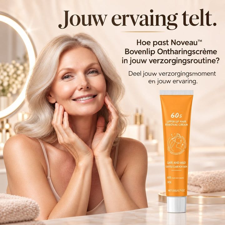 Noveau™ Fluweelzachte Gezichtsontharingscrème