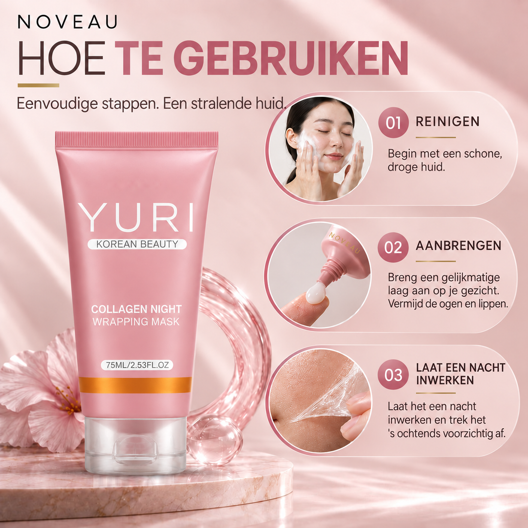 Noveau™ Collageen Glow Nachtmasker