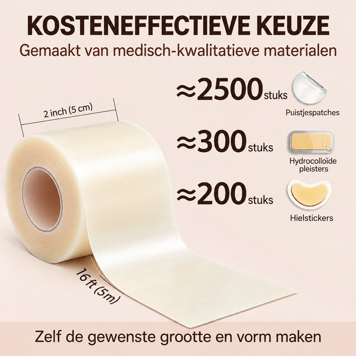 Noveau™ Puistjespleister op Rol