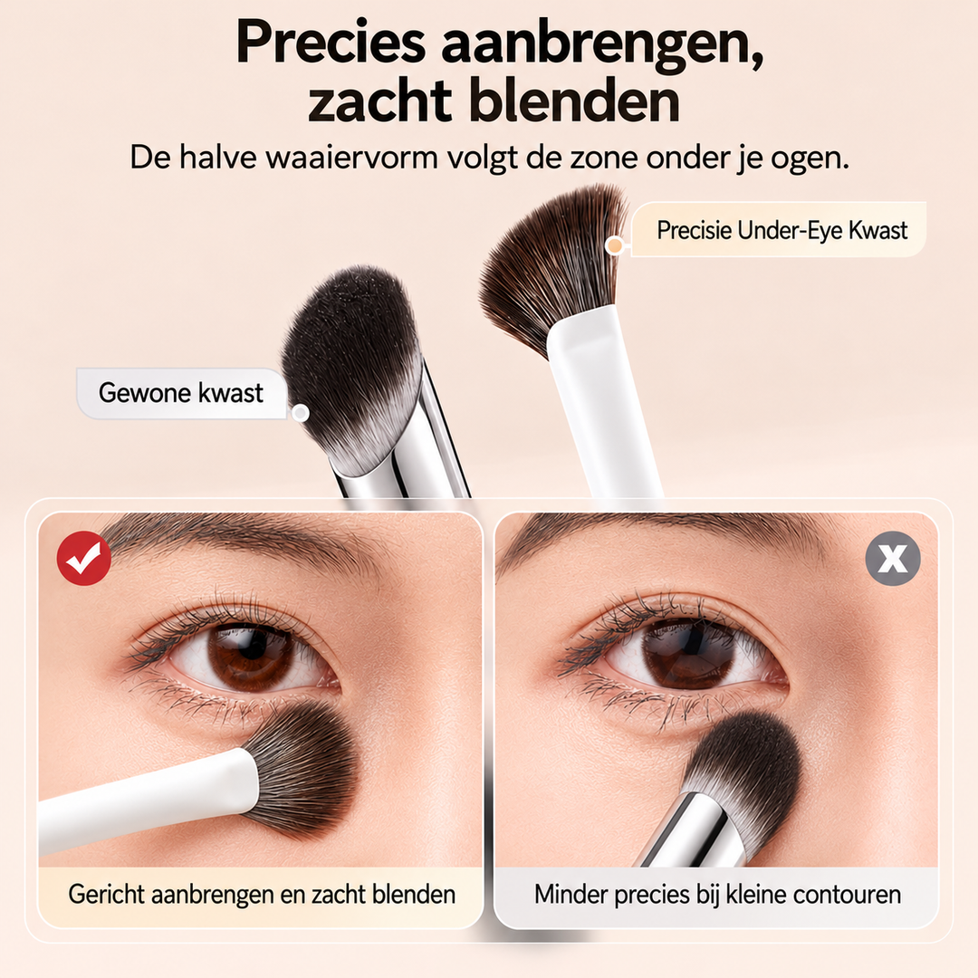 Noveau™ – Luxe Oogcontour Kwast